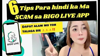 TIPS PARA HINDI MA  SCAM SA BIGO LIVE APP