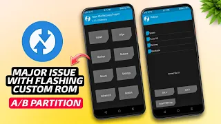 😤Major Issue with FLASHING CUSTOM ROM || Mi A2 & All A/B Partition Only Devices with Custom Rom!!