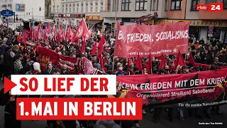 "Revolutionäre 1. Mai-Demo" vorzeitig beendet | 1. Mai in Berlin | LIVESTREAM