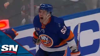 Islanders' Casey Cizikas Fires Home One-Time Blast To Break Deadlock In Game 3 vs. Hurricanes