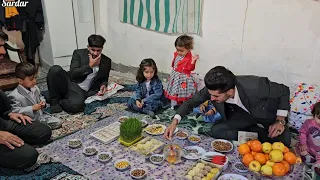 Nowruz nomadic rhythm: family happiness, discovering tradition, decorating the table