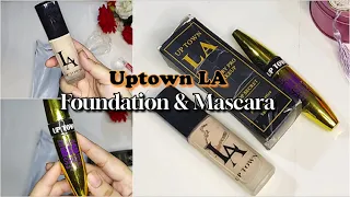 HONEST REVIEW on UPTOWN LA 24 HR liquid foundation & Mascara