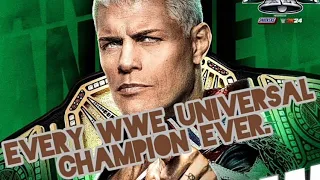 Every WWE Universal Champion Ever (2016 - 2024).