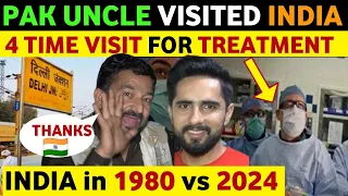 PAKISTANI UNCLE VISITED INDIA FOR MEDICAL TREATMENT, PAK PUBLIC REACTION ON INDIA REAL ENTERTAINMENT