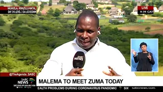 Former President Jacob Zuma is expected to meet EFF leader Julius Malema today