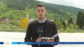 Polaganje kamena temeljca za izgradnju hidroelektrane "Buk Bijela"