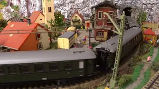 Modellbahn, Märklin, Technik und Fahrvideo der Württembergischen C