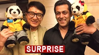 Salman Khan AMAZING Surprise For Jackie Chan | Jackie Chan In India | Kung Fu Yoga