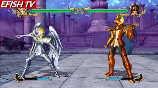 Cygnus Hyoga God Cloth vs Sea Dragon Kanon (Hardest AI) - Saint Seiya: Soldiers' Soul