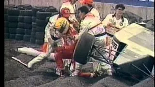 Acidente com Ayrton Senna - Treino Gp do México 1991