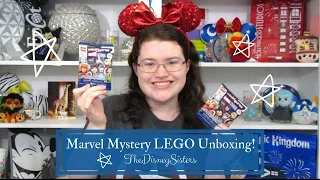 LEGO Marvel Mystery Minifigure Unbagging - TheDisneySisters