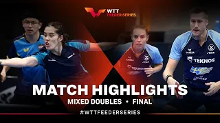 E. Jouti/F. Schreiner vs M. Falck/L. Bergstrom | XD Final | WTT Feeder Stockholm 2023