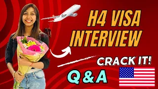 H4 Visa Interview | Questions & Answers | My Experience #usavisa #visainterview