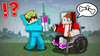 How Nico will Heal JJ BROKEN BODY in Minecraft Challenge - Maizen JJ and Mikey