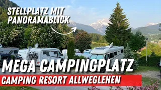 5⭐️Campingplatz Berchtesgadener Land😍Panoramablick⛰️ Wellness ➡️Camping Resort Allweglehen