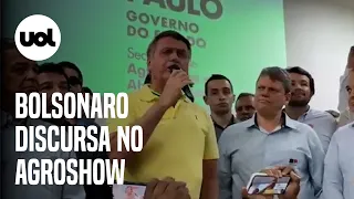 Bolsonaro na Agrishow: Ex-presidente diz que 'agro precisa de políticos que não atrapalhem'