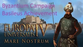 Europa Universalis IV Mare Nostrum Byzantium 1724 Basileus Achievement