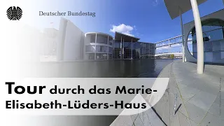 Rundgang durch das Marie-Elisabeth-Lüders-Haus und die Bibliothek des Bundestages | 360 Grad