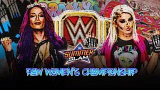 WWE 2K17 WWE SummerSlam 2017 : Sasha Banks vs Alexa Bliss - RAW Women's Championship