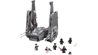 LEGO Star Wars Kylo Ren's Command Shuttle Review! 75104