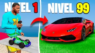 DE UM CARRO DE BRINQUEDO PARA UMA LAMBORGHINI NO GTA 5