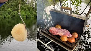 MASSA MILAGROSA PARA PACU E CHURRASCO NO BARCO!