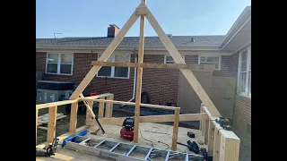 Building a tiny A-Frame Cabin