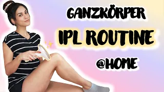 IPL GANZKÖRPER LIVE ROUTINE at home🤯 Haarentfernung: Erfahrung & Anwendung✨ 2022 | Angela Mel