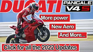New 2022 Ducati Panigale V4S (All the Updates)