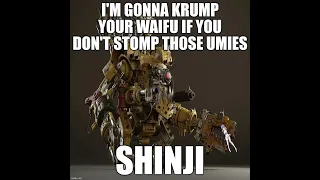 GET IN DA DEFF DREAD SHINJI! | Warhammer 40k meme dub