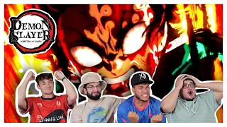 BEST ANIME FIGHT EVER!? | Demon Slayer 2x17 "Never Give Up" REACTION