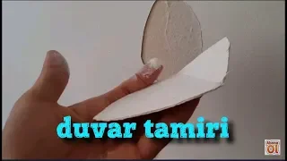 Duvar Tamiri, Ev Dekorasyon Alçı Duvar Kabarması