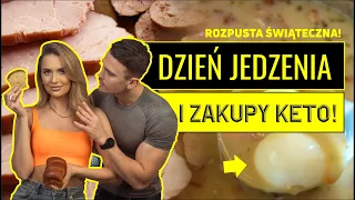 Dzień jedzenia KETO w Święta i ZAKUPY KETO!