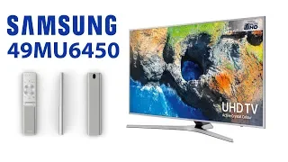 Обзор 4К ТВ от Samsung серии MU6400 на примере 49mu6450 | mu6450 49mu6400 55mu6450 55mu6400 40mu6450