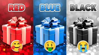 Choose your Gift Box Challenge 💙🩷🖤 #chooseyourgift  #wouldyourather