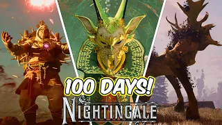 I Spent 100 Days Completing NIGHTINGALE!!