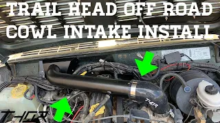 Trail Head Off Road Cowl Intake Install for Jeep Cherokee XJ