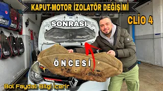 Kaput Altı Ve Motor İzolatör Yenileme | Clio 4 Kronik Sorun mu? | #clio4 #tadilattamirat