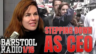 Erika Explains Why She is Stepping Down as Barstool Sports CEO - Barstool Radio