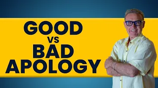 What are the difference between a Good and a Bad Apology | Dr. David Hawkins