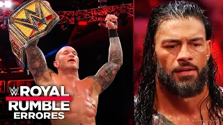 ERRORES DE ROYAL RUMBLE 2024 | WWE ROYAL RUMBLE 2024 POSIBLES PROBLEMAS PARA WRESTLEMANIA 40