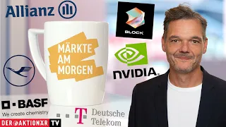 Märkte am Morgen: Nvidia, Super Micro Computer, Block, Booking, Allianz, BASF, Telekom, Lufthansa