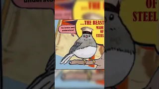 The hood VS Bismark, Annoyed bird meme #ww2 #bismarck #thehood