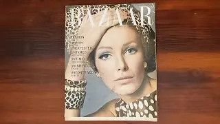 1965 August ASMR Magazine Flip Through: Harper's Bazaar w Richard Avedon, Vicki Hilbert