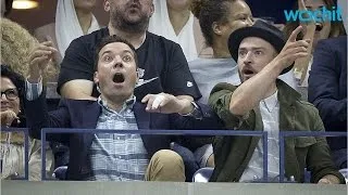 Justin Timberlake and Jimmy Fallon Do a "Single Ladies" Dance Routine at the US Open