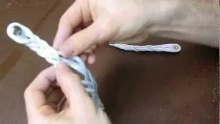 How to tighten the braid in a 5 strand mystery braid bracelet