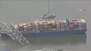 Data recorder recovered from cargo ship that caused Baltimore bridge collapse