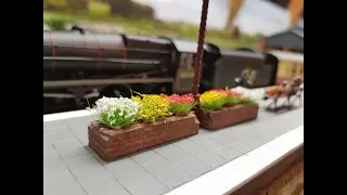 How to make Platform Flowerbeds - ft Special guest 'Jason' from Barnabas Junction