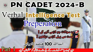 Verbal Intelligence Test Preparation 2024 | PMA | NAVY | PAF | ARMY | LCC | AFNS