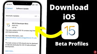 How To Install iOS 15 And iPadOS 15 | How to install iOS 15 in iPhone
